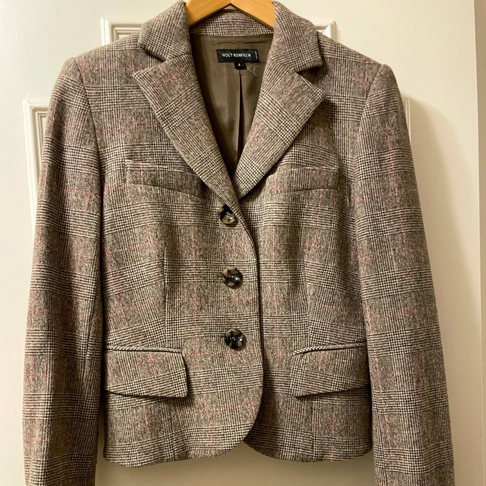 Holt Renfrew wool blazer